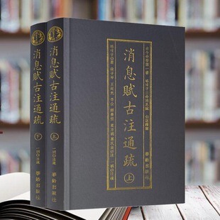 消息赋古注通疏上下2册 横排简体 珞琭子三命消息赋白话释解珞琭子著 古今命学书 华龄出版社