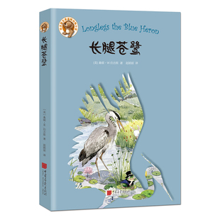 至爱温暖动物小说系列儿童文学童话故事童书沈石溪推荐 桑顿W伯吉斯 卡迪原版 插画 书籍 中国画报社 正版 长腿苍鹭