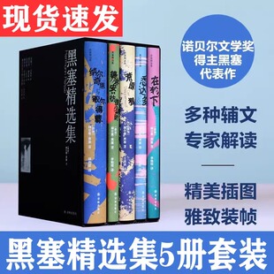 社官方现货 译林出版 黑塞精选集5本套 黑塞著荒原狼悉达多德米安诺贝尔文学奖得主作品无删减全译本世界文学名著外国小说函套精装
