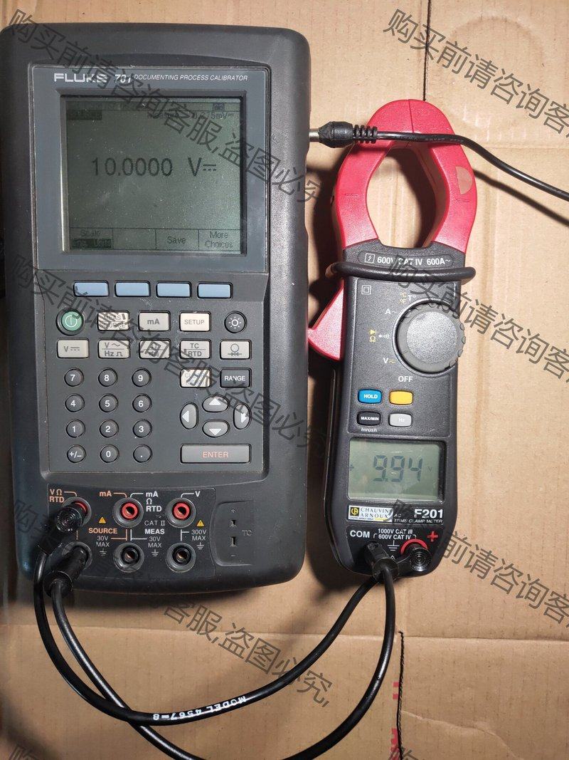 拍前议价:法国chauvin arnoux f201钳形万用表 请勿直拍
