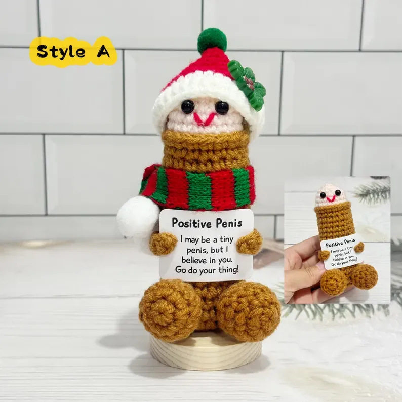 跨境爆品推荐手工针织情感支持搞怪表情毛线摆件毛线玩偶新年礼物,节庆用品/礼品,创意玩偶,淘宝优惠券,粉丝福利购,淘宝优惠卷