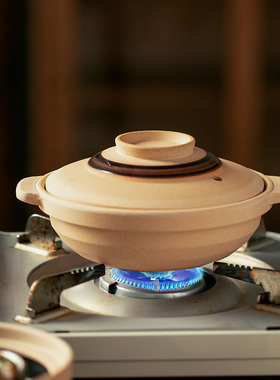 日式陶土煲仔饭砂锅家用小号砂锅一人食迷你单人石锅煤气灶小砂锅