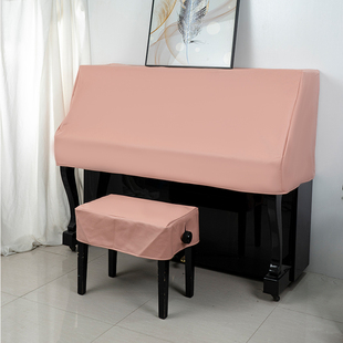 钢琴防尘罩半罩遮盖布现代简约欧式装饰琴罩清新琴披盖琴凳罩琴行