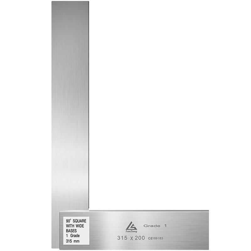 日本三量宽座角尺90度尺高精1级