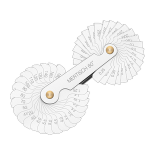 日本三量高精度螺纹牙规螺纹样板公英制牙规牙距尺螺纹样板牙规