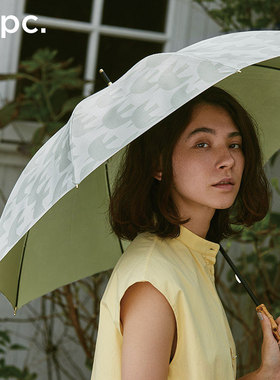 2021新款Wpc.日本女涤棉小清新防晒防紫外线长柄伞日系遮阳伞