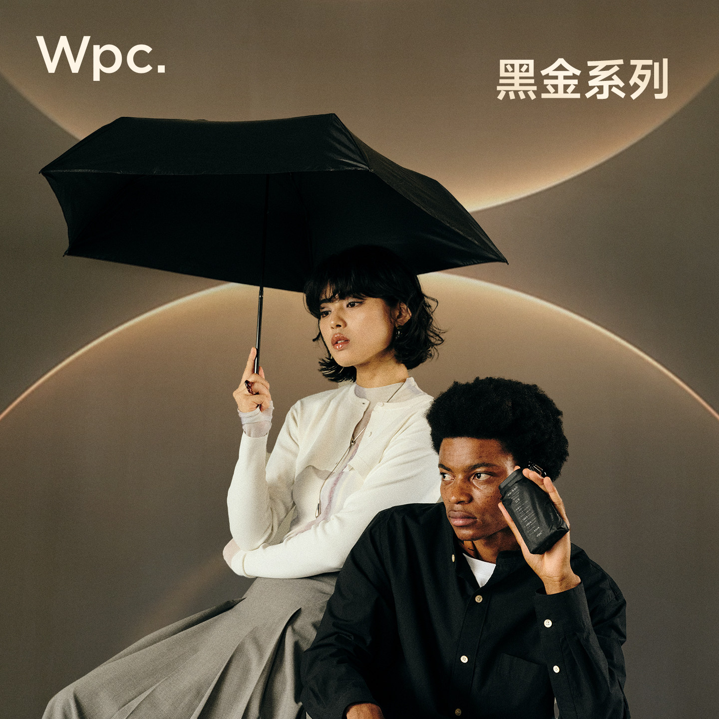 wpc防晒伞超轻遮阳伞晴雨两用结实抗风商务伞小巧便携男士自动伞