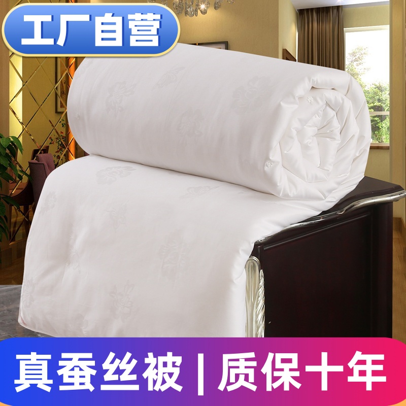 桐乡蚕丝被100%桑蚕丝被子被芯