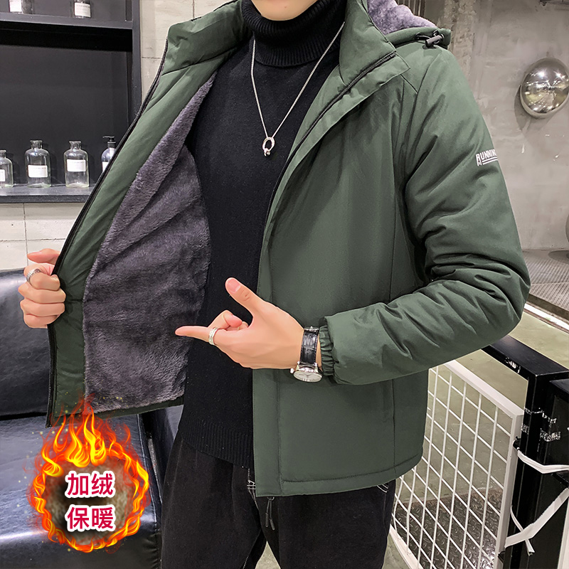 2025新款冬季加绒加厚棉衣