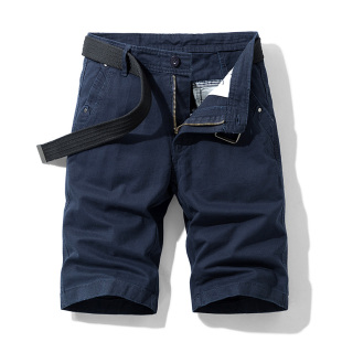 短裤 五分裤 宽松直筒休闲潮牌中裤 夏季 马裤 工装 高端纯棉薄款 子 男士