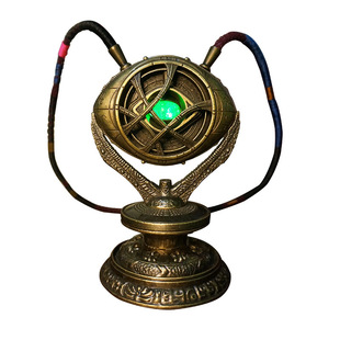 漫威周边奇异博士阿戈摩托之眼 Dr. Strange锌合金夜光项链全套