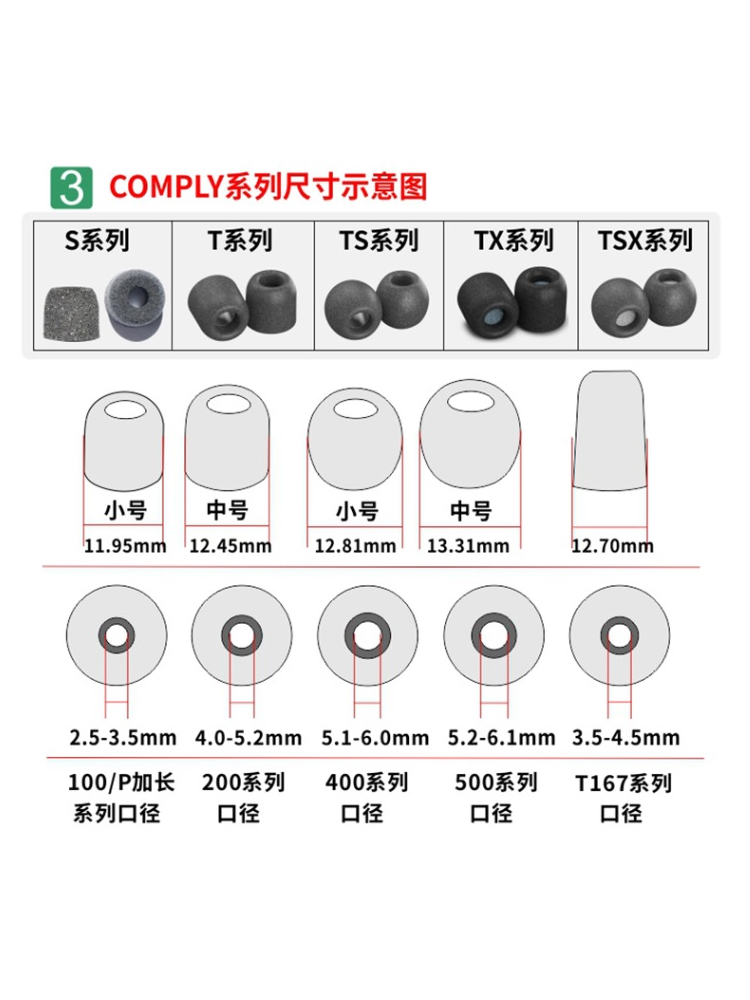 compl绵套c套入耳式耳机iey80记忆海0绵耳塞tx20硅胶套t5QVD00海