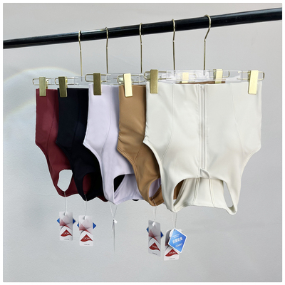 lulu带胸垫裸感拉链文胸