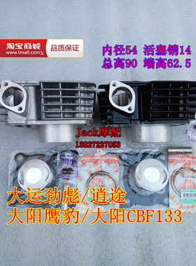 大阳CBF133大运DY125-17-6C-22H逍途逍逸劲彪DY150-6枭锋缸筒套缸