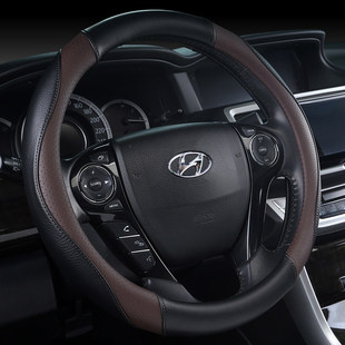 2018款 汽车把套北京现代x35i新朗动ix25名图瑞纳IX45索八8方向盘