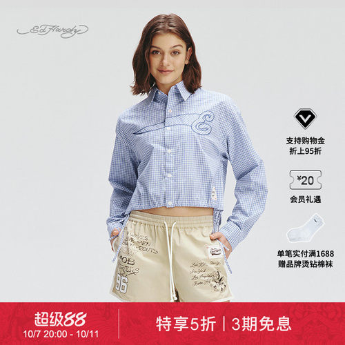 EdHardy梭织百搭女士衬衫