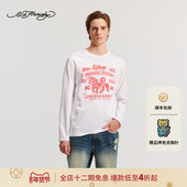 Hardy埃德哈迪2026春季 新款 马年新年款 中性长袖 T恤E1SAU303