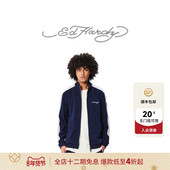 开衫 卫衣学院风夹克外套 男士 拉链衫 Hardy埃德哈迪冬季 新款