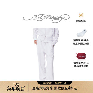 logo绣花宽松休闲女士长裤 经典 新款 Hardy埃德哈迪秋季