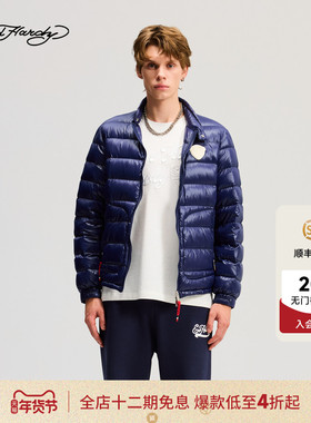 Ed Hardy埃德哈迪2025冬季新款男士羽绒服E1RDM033