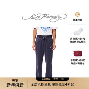 Hardy埃德哈迪秋季 长裤 新款 印宽松休闲男士 成衣水洗数码