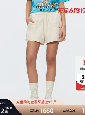 Ed Hardy埃德哈迪2026夏季新款女士烫片多口袋宽松短裤E1SBW275