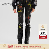 Hardy埃德哈迪冬季 新款 女士设计师款 紧身牛仔长裤