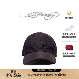 硅胶标绣花虎头logo棒球帽 新款 Hardy埃德哈迪冬季