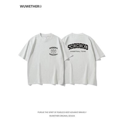 WUWETHER湘北篮球队T恤男女同款