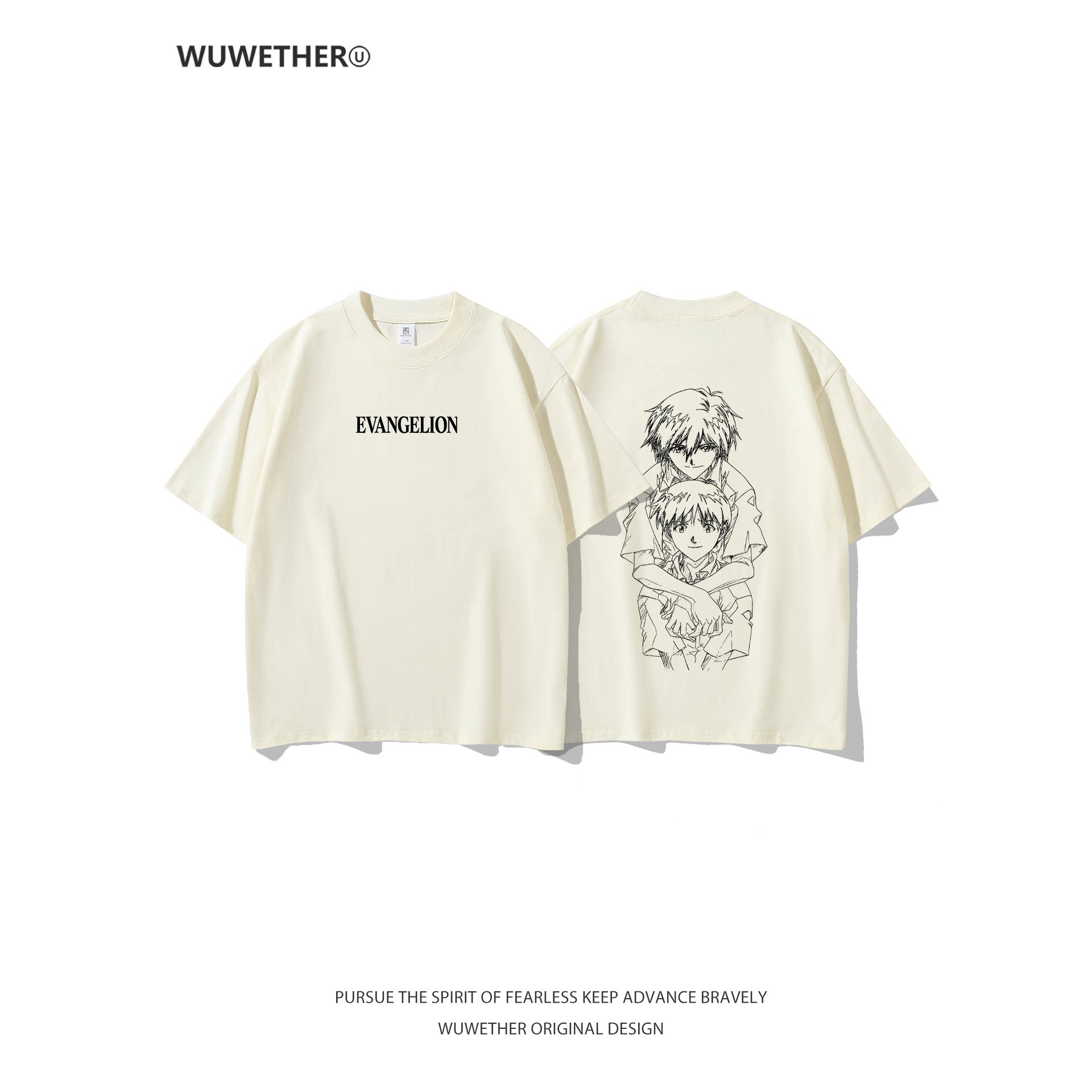 WUWETHER新世纪福音战士EVA短袖