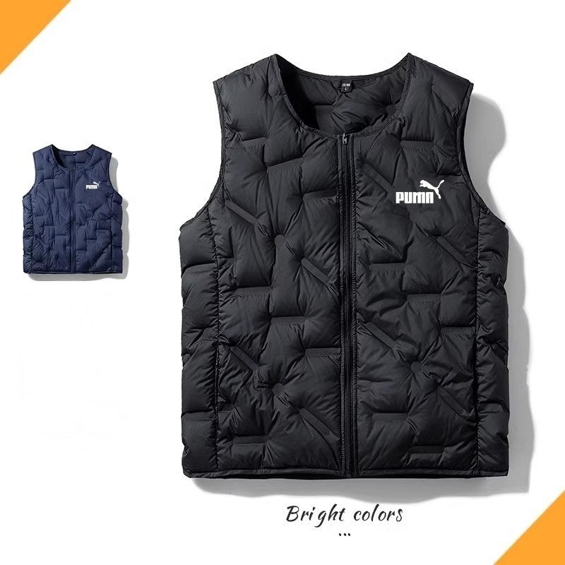 奥莱专柜羽绒马甲男士轻薄保暖内搭背心冬季新款立领高品质上衣