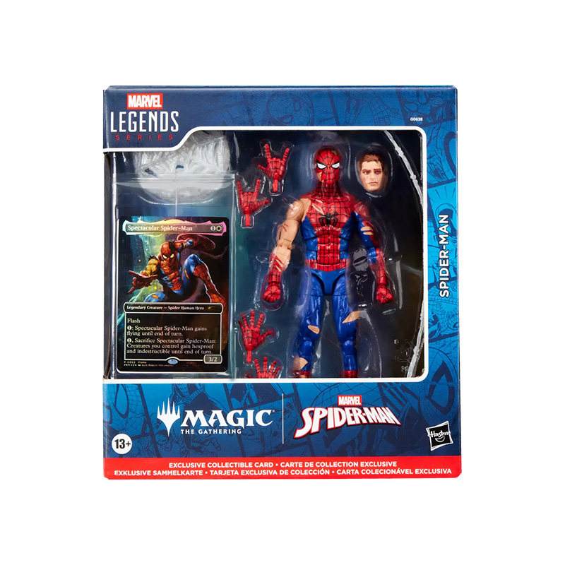 迅合行 漫威MarvelLegends 万智牌联名 蜘蛛侠玛丽简反毒液狼人