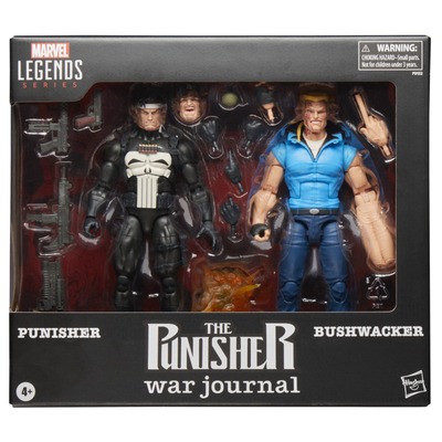 迅合行 漫威MarvelLegends 惩罚者与刽子手双人套 6寸人偶手办