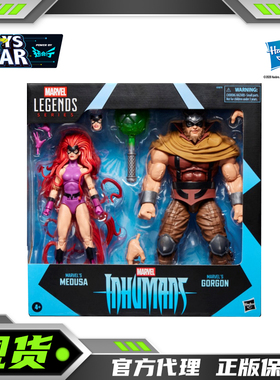 迅合行 漫威MarvelLegends 美杜莎&戈尔贡 6寸人偶手办
