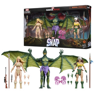 迅合行 漫威MarvelLegends 山娜 罗刹女 翼龙人套装 6寸人偶手办