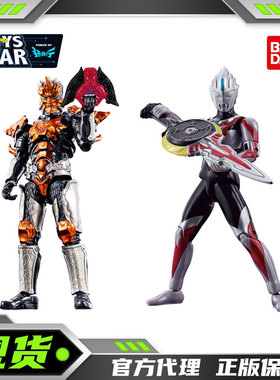 迅合行 万代  UAF可动人偶 伽古拉 欧布奥特奥特曼新生代英雄套装