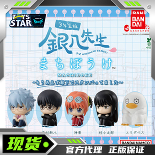 迅合行万代扭蛋银魂3年Z组银八老师等待造型公仔银时神乐伊丽莎白