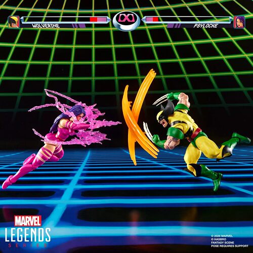 （定金）孩之宝漫威MarvelLegends 金刚狼VS灵蝶 6寸可动人偶