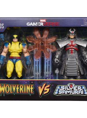 迅合行 漫威MarvelLegends 金刚狼vs银武士 6寸人偶手办