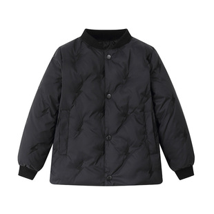 男孩女孩3 9岁儿童轻薄羽绒服内胆中大童外套校服神器 4冬5