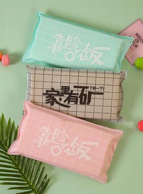 夏季降温卡通冰枕凉枕PVC海绵枕办公键盘降温枕冰垫凉垫图案爆款