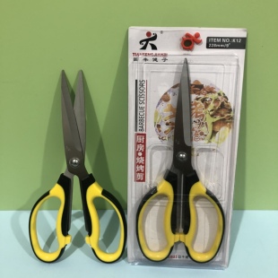 田丰健子K12不锈钢家用剪刀多用途厨房剪鸡骨剪杀鱼烧烤剪子烧烤