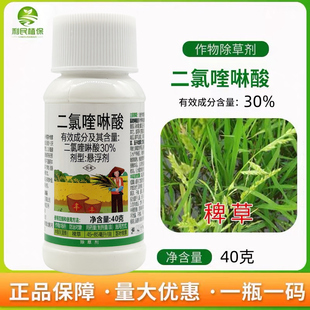 二氯喹啉酸水稻田苗后稗草专用直播田移栽田除草剂悬浮剂