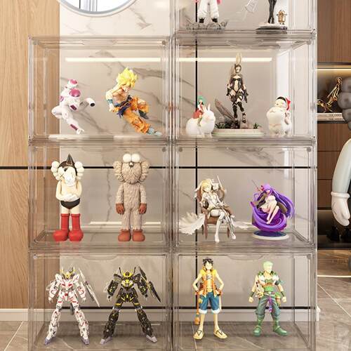 家用展示柜手办收纳盒模型陈列
