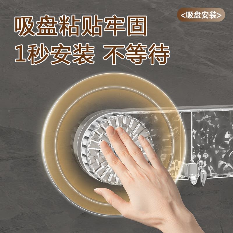旋吸盘波纹连排YQLP2挂钩免打孔生强力承重浴卫间门后墙室壁转无