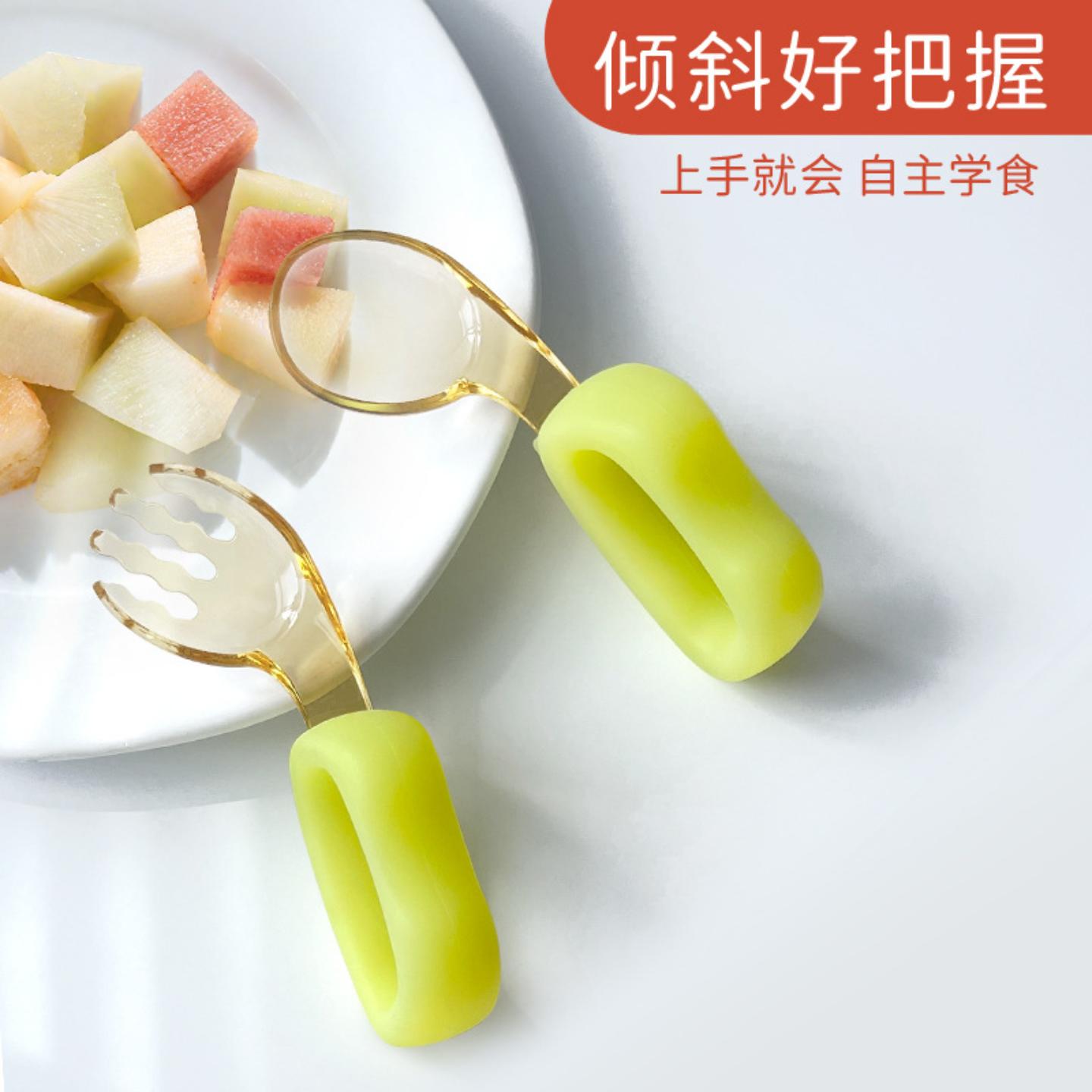 新品辅食勺宝宝勺子婴儿学吃饭