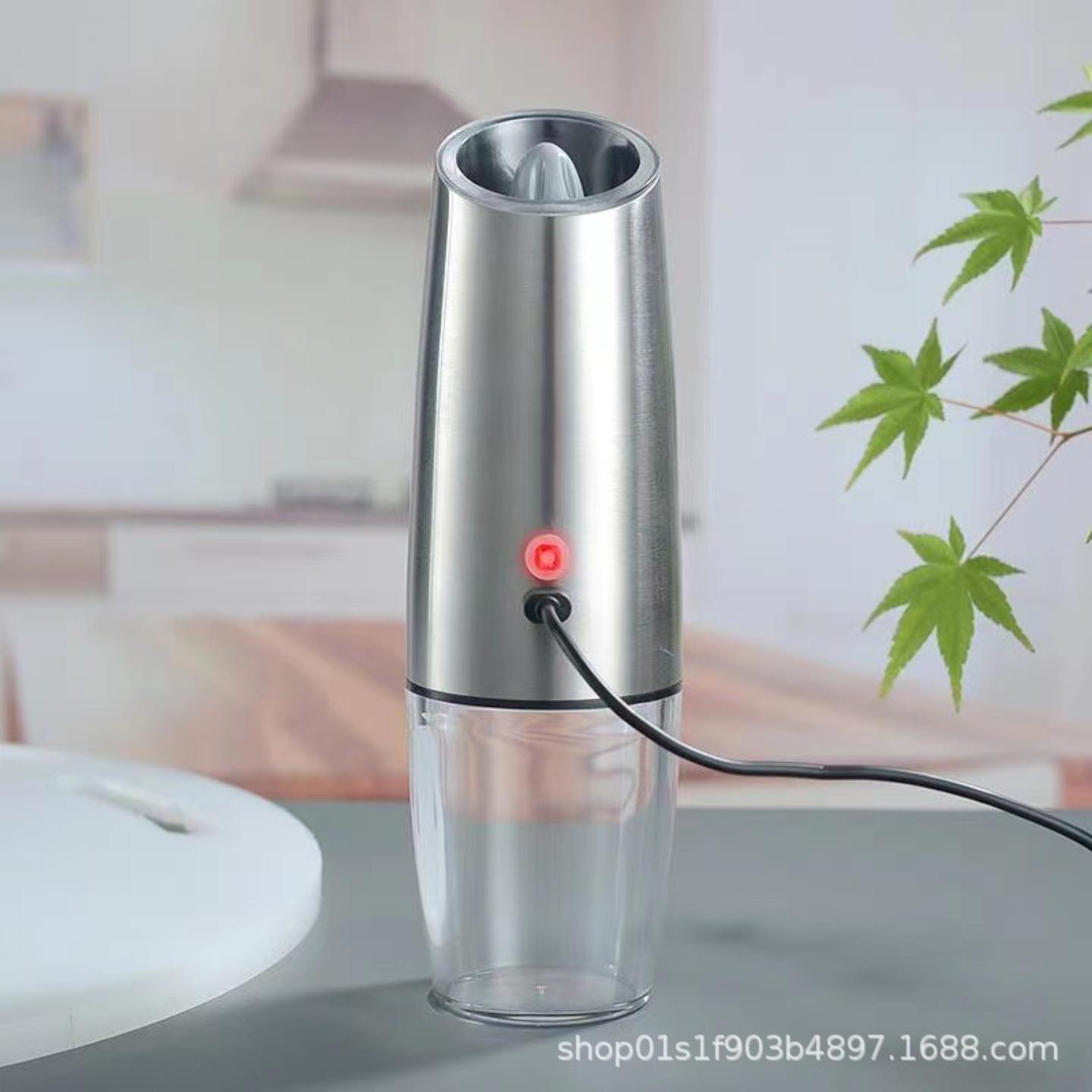 电动充电胡椒研磨器黑胡椒粒花椒