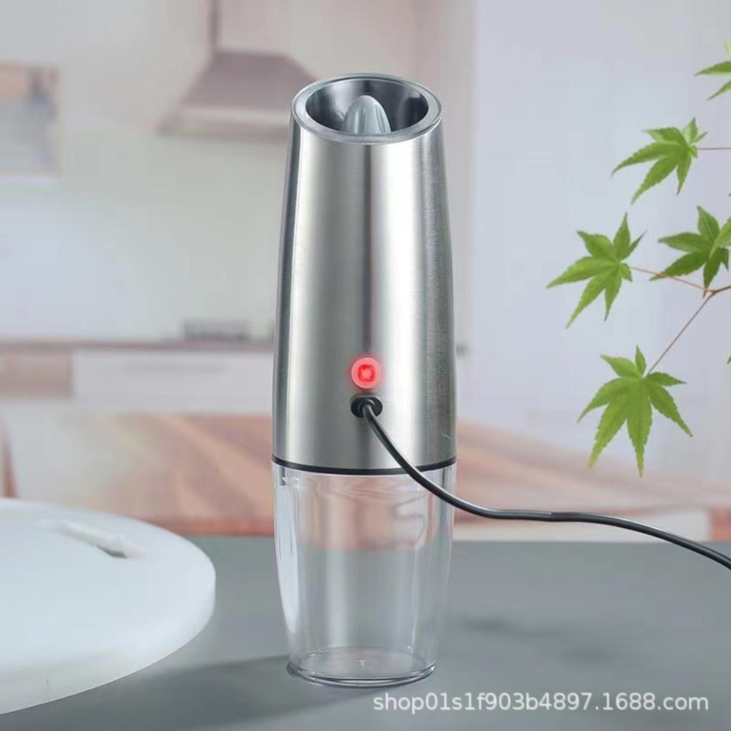 电动充电胡椒研磨器黑胡椒粒花椒
