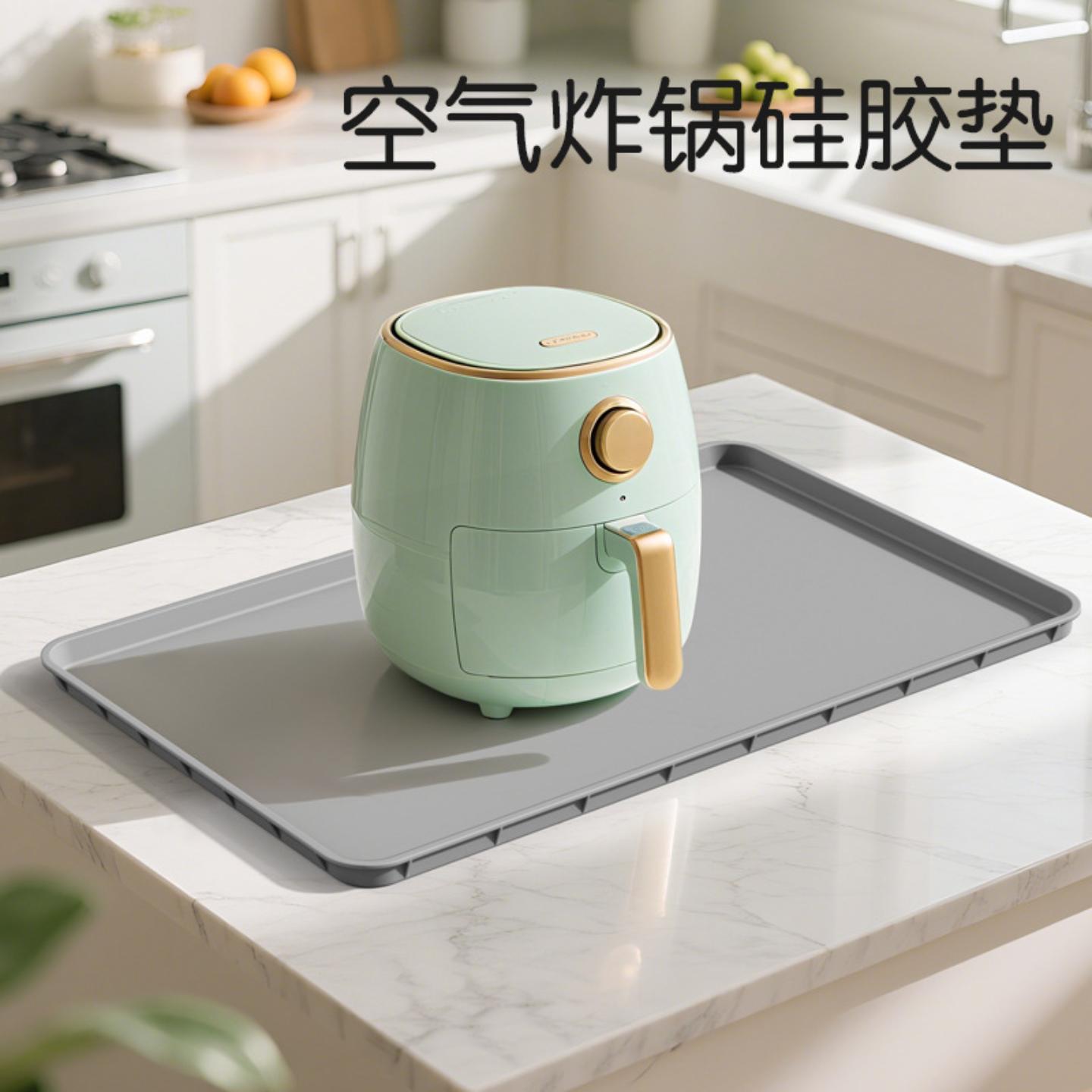 干燥垫纯色带唇厨房台面沥水垫