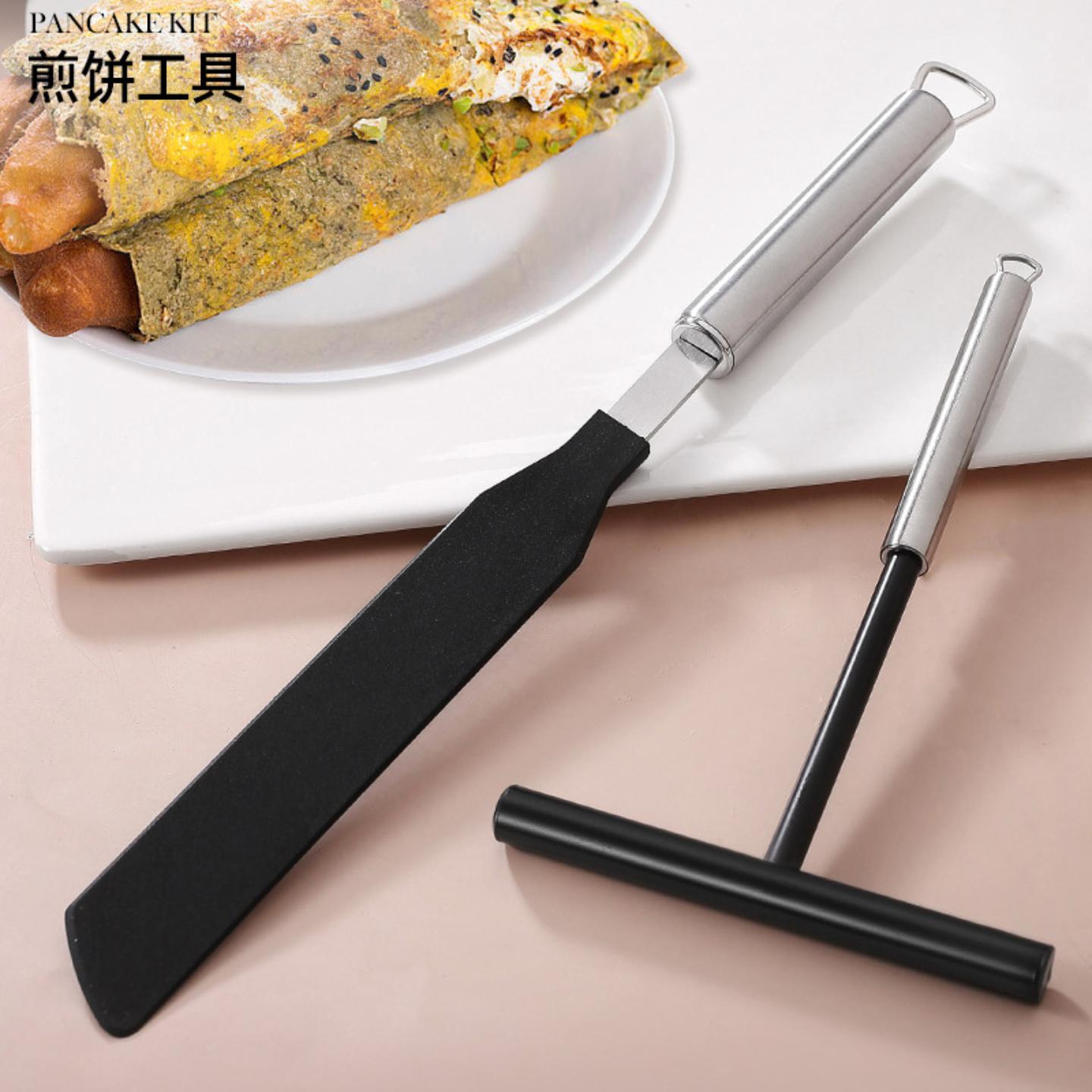 不锈钢尼龙摊煎饼果子工具摊饼器图片